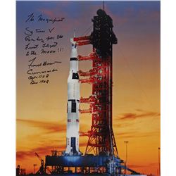 Frank Borman Oversized Signed Photograph