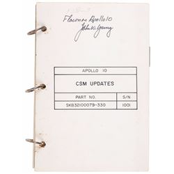 John Young’s Apollo 10 Flown Checklist