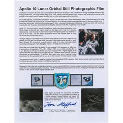 Apollo 10 Lunar Orbit Still Photographic Film Negatives