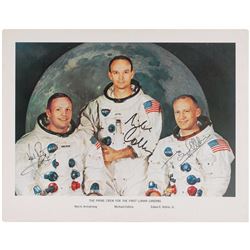 Apollo 11 Oversized Signed Photograph
