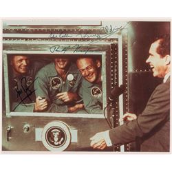 Apollo 11 and Richard Nixon Signed Photograph