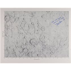 Buzz Aldrin Signed Apollo 11 Landing Chart