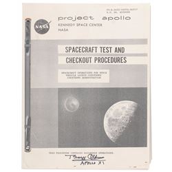 Buzz Aldrin Signed Manual