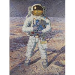 Alan Bean Signed Giclee ‘First Men: Neil A. Armstrong’