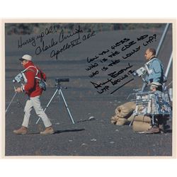 Alan Bean and Charles Conrad Signed Photograph