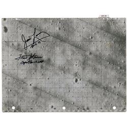 Apollo 13 Flown Lunar Surface Exploration Map
