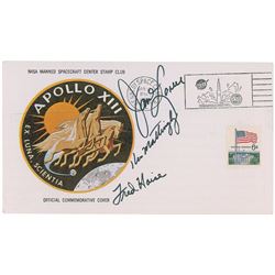 Jim Lovell’s Apollo 13 Signed Insurance Cover