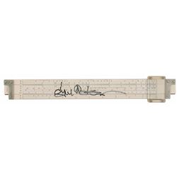 Gene Kranz Signed Slide Rule
