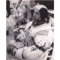 Alan Shepard Signed Photograph