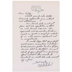 Edgar Mitchell Autograph Letter Signed
