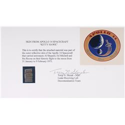 Apollo 14 Flown Kapton Foil