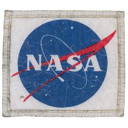 Al Worden’s Apollo 15 Flown NASA Emblem Patch