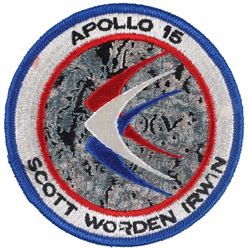 Dave Scott’s Apollo 15 Flown Patch