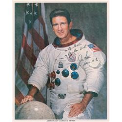 Jim Irwin Signed Photograph