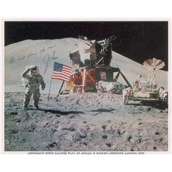 Jim Irwin Signed Photograph