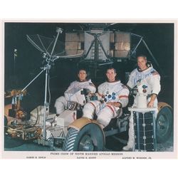 Apollo 15 Signed Photo