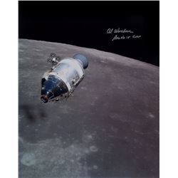 Al Worden Oversized Signed Photograph