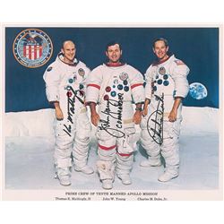 Apollo 16 Signed Photograph