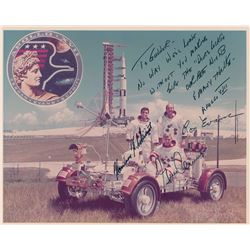Apollo 17 Signed Photograph