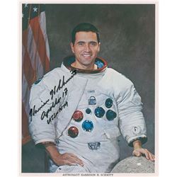 Harrison Schmitt Signed Photograph