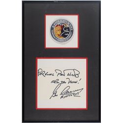 Gene Cernan Signature and Patch Display