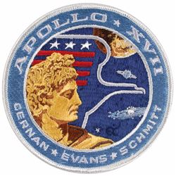 Gene Cernan’s Oversized Apollo 17 Patch