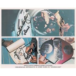Apollo-Soyuz Signed Photograph