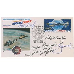 Apollo-Soyuz Signed Cover
