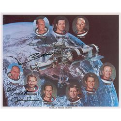 Skylab Prime Crews Signed Photograph