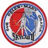 Image 1 : Skylab 2 Wives Signed Decal and Patch