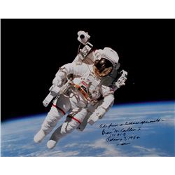 Bruce McCandless Oversized Signed Photograph