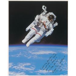 Bruce McCandless Signed Photograph