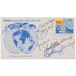 Space Shuttle Astronauts Signed Cover