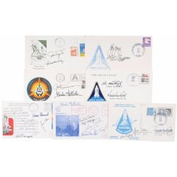 Collection of Seven Space Shuttle Signed Covers