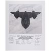 Image 1 : SR-71 Blackbird Signed Print