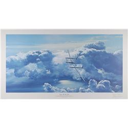 Voyager: Rutan and Yeager Signed Print