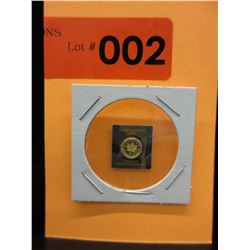 1 Gram .9999 Fine Gold Maple Leaf Coin