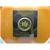 Image 2 : 1 Gram .9999 Fine Gold Maple Leaf Coin