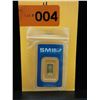 Image 1 : .9999 Fine Gold 1 Gram Mint Bar