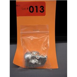 Rare Over-Pour 100 gram .999 Silver 3D Skull