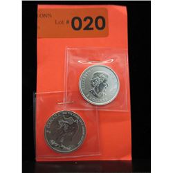 2 x 2015 Calgary Stampede .999 Silver $2 Coins