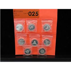8 x 1/10th Ounce 2014 Australia Mint Art Rounds