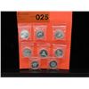 Image 1 : 8 x 1/10th Ounce 2014 Australia Mint Art Rounds