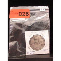 Only 1000 Minted 34.20 Gram .999 Silver Round