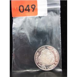 1975 Silver Round - .999 Silver