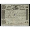 Image 1 : State of Ohio Canal Stock A 1845 $4000 bond bearing 6% interest. Multiple vignettes depicting an eag
