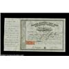 Image 1 : Oliver Ames - Boston, Newport and New York Steamboat Company (Massachusetts) A certificate for two s