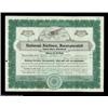 Image 1 : George T. Baker - National Airlines (Florida) A 1939 dated certificate in green and black signed as.