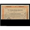 Image 1 : L.L. Bean - Pam American Airways Corporation (Delaware) A 1937 dated certificate in orange and black