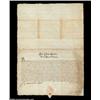 Image 1 : Don Sosimo de Medici II - Document signed March 20, 1608Don Sosimi de Medici II ascended to the thro